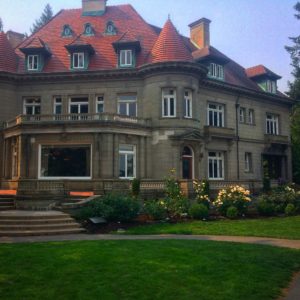 Backside of Pittock Mansion
